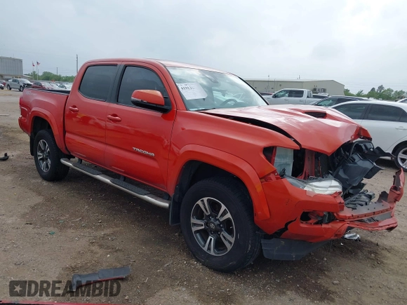 2018 Toyota Tacoma SR5 z VIN 3TMAZ5CN2JM076140, wystawiony jako IAAI lot #41913486 z przebiegiem 142 212 mil mil oraz . Historia ofert i sprzedaży dostępna na DreamBid. Obrazek 1.