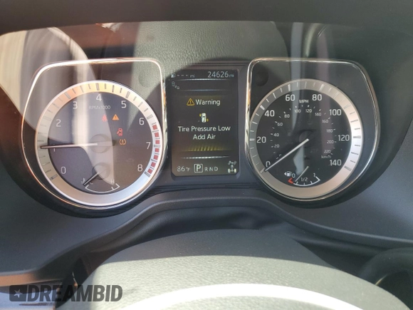 2018 Nissan Titan SV with VIN 1N6AA1E50JN537741, listed as a Copart auction lot 52802675 with 24,626 mi miles and Salvage title. Bid and sale history available at DreamBid. Image 9.