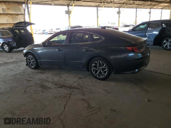 2020 Hyundai Sonata SEL z VIN 5NPEF4JA8LH041986, wystawiony jako Copart lot #54867415 z przebiegiem 46 872 mil mil oraz Szkoda całkowita • Salvage title. Historia ofert i sprzedaży dostępna na DreamBid. Obrazek 2.