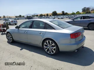 2015 Audi A6 Premium Plus with VIN WAUGFAFCXFN021824, listed as a Copart auction lot 60576435 with 164,019 mi miles and Clean title. Bid and sale history available at DreamBid. Image 2.