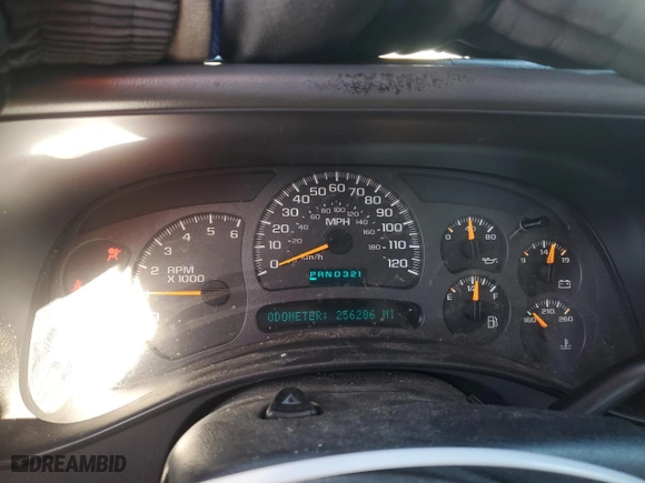 2004 Chevrolet Silverado 1500 LS with VIN 2GCEK19T341294524, listed as a Copart auction lot 87968875 with 256,286 mi miles and Clean Title. Bid and sale history available at carsss.com. Image 9.