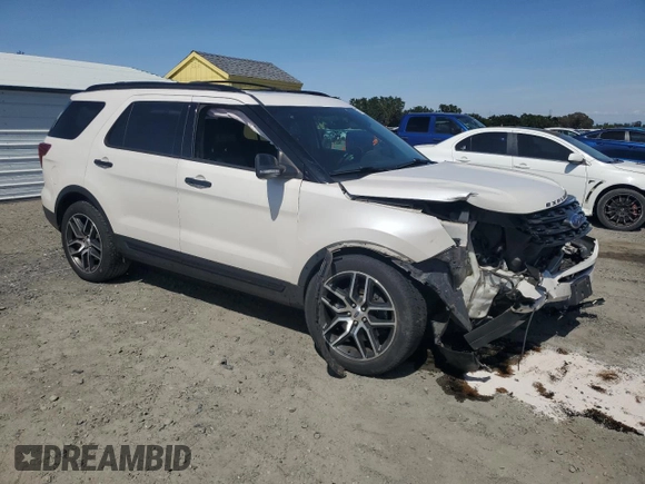 2017 Ford Explorer Sport z VIN 1FM5K8GTXHGC51377, wystawiony jako Copart lot #57176865 z przebiegiem 90 152 mil mil oraz Szkoda całkowita • Salvage title. Historia ofert i sprzedaży dostępna na DreamBid. Obrazek 4.