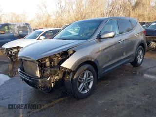 2018 Hyundai Santa Fe Sport 2.4L with VIN 5NMZT3LB6JH067040, listed as a IAAI auction lot 41760708 with 101,302 mi miles. Bid and sale history available at carsss.com. Image 19.