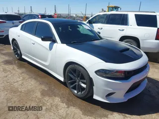 2021 Dodge Charger GT with VIN 2C3CDXHG5MH537741, listed as a IAAI auction lot 41728550 with 53,990 mi miles and . Bid and sale history available at DreamBid. Image 1.