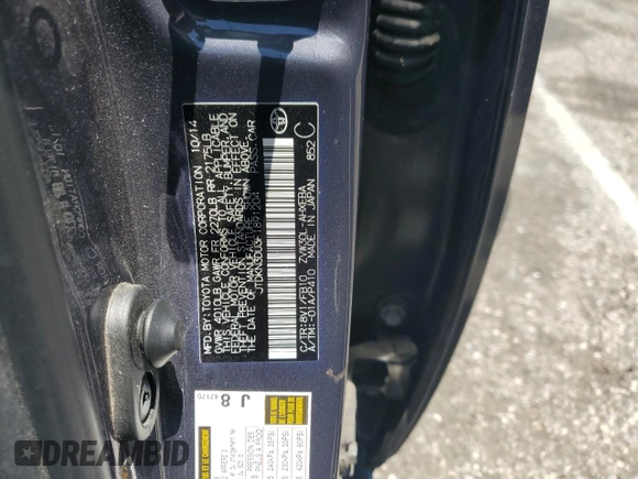 2015 Toyota Prius Four with VIN JTDKN3DU3F1891204, listed as a Copart auction lot 61583245 with 172,824 mi miles and Salvage title. Bid and sale history available at DreamBid. Image 12.