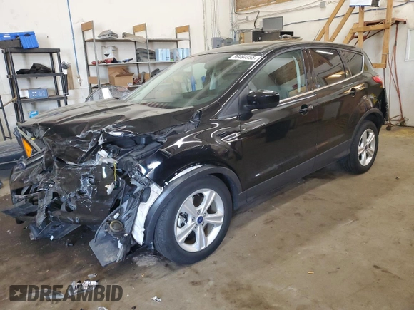 2016 Ford Escape SE z VIN 1FMCU9GXXGUA99014, wystawiony jako Copart lot #56494855 z przebiegiem 37 883 mil mil oraz Szkoda całkowita • Salvage title. Historia ofert i sprzedaży dostępna na DreamBid. Obrazek 1.