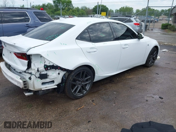 2016 Lexus IS 300/350 with VIN JTHCM1D26G5002396, listed as a IAAI auction lot 42552077 with 138,088 mi miles and . Bid and sale history available at DreamBid. Image 4.