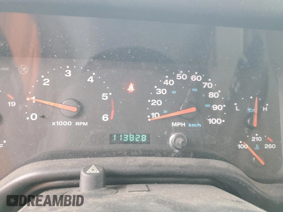 2004 Jeep Wrangler Sahara with VIN 1J4FA59SX4P713343, listed as a Copart auction lot 53608265 with 113,828 mi miles and Salvage title. Bid and sale history available at DreamBid. Image 9.
