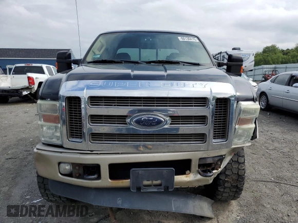 2008 Ford F-250 XL with VIN 1FTSW21548ED77782, listed as a Copart auction lot 60130415 with 206,483 mi miles and Clean title. Bid and sale history available at DreamBid. Image 5.