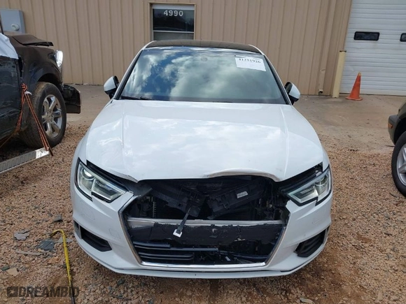 2018 Audi A3 Sedan Premium with VIN WAUAUGFF6J1092575, listed as a IAAI auction lot 41251926 with NaN miles. Bid and sale history available at carsss.com. Image 12.