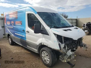 2021 Ford Transit Cargo with VIN 1FTBR1C81MKA78027, listed as a Copart auction lot 79514004 with Not Provided miles and Salvage Title. Bid and sale history available at DreamBid. Image 4.