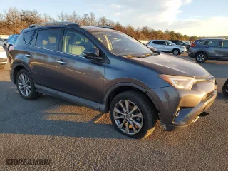 2017 Toyota RAV4 Limited with VIN 2T3YFREV9HW350325, listed as a Copart auction lot 86793634 with 171,636 mi miles and Salvage Title. Bid and sale history available at carsss.com. Image 4.