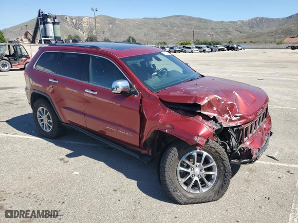 2014 Jeep Grand Cherokee Limited with VIN 1C4RJFBM9EC324061, listed as a Copart auction lot 69835953 with 119,616 mi miles and Salvage Title. Bid and sale history available at carsss.com. Image 4.
