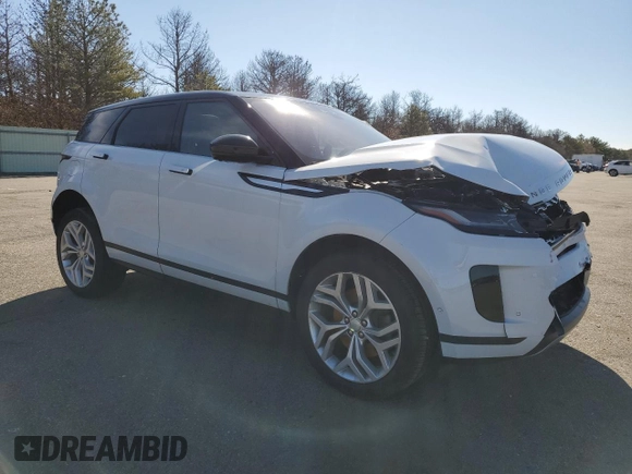 2020 Land Rover Range Rover Evoque SE with VIN SALZP2FX7LH054137, listed as a Copart auction lot 47924505 with 51,118 mi miles and Salvage Title. Bid and sale history available at carsss.com. Image 4.