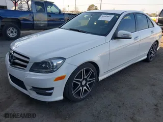 2014 Mercedes-Benz C-Class C 250 Sport with VIN WDDGF4HB4EA902393, listed as a IAAI auction lot 41468045 with NaN miles. Bid and sale history available at carsss.com. Image 17.