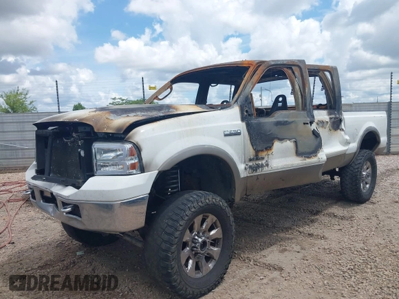 2005 Ford F-250 XL with VIN 1FTSW21P95EB20209, listed as a IAAI auction lot 42501776 with Not provided miles and . Bid and sale history available at DreamBid. Image 2.