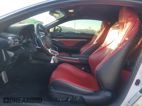 2017 Lexus RC F F z VIN JTHHP5BC3H5006567, wystawiony jako Copart lot #88174455 z przebiegiem 91 918 mil mil oraz Szkoda całkowita • Salvage title. Historia ofert i sprzedaży dostępna na DreamBid. Obrazek 7.