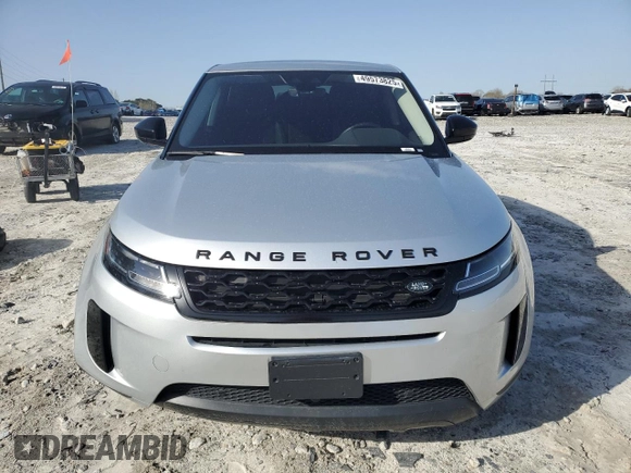 2020 Land Rover Range Rover Evoque S with VIN SALZJ2FX6LH063395, listed as a Copart auction lot 49573825 with 36,154 mi miles and Salvage Title. Bid and sale history available at DreamBid. Image 5.