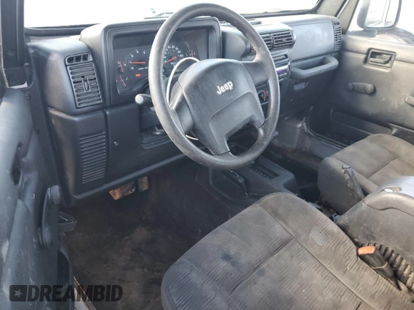 2004 Jeep Wrangler Rubicon with VIN 1J4FA69S14P766938, listed as a Copart auction lot 46284815 with 165,229 mi miles and Salvage Title. Bid and sale history available at carsss.com. Image 8.