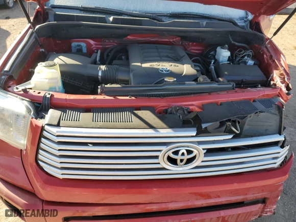 2014 Toyota Tundra 4WD Truck Platinum with VIN 5TFAW5F17EX330880, listed as a Copart auction lot 44530045 with 115,525 mi miles and Salvage Title. Bid and sale history available at carsss.com. Image 11.