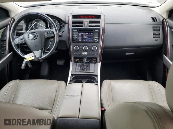 2015 Mazda CX-9 Grand Touring z VIN JM3TB2DAXF0448042, wystawiony jako Copart lot #53620085 z przebiegiem 134 386 mil mil oraz Szkoda całkowita • Salvage title. Historia ofert i sprzedaży dostępna na DreamBid. Obrazek 8.