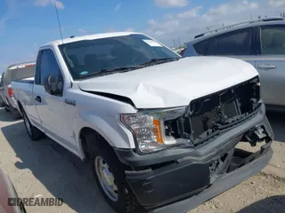 2019 Ford F-150 XL with VIN 1FTMF1C57KKC92024, listed as a IAAI auction lot 41886296 with 81,239 mi miles. Bid and sale history available at carsss.com. Image 1.