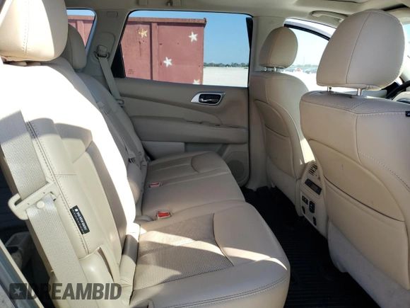 2019 Nissan Pathfinder S with VIN 5N1DR2MM7KC583616, listed as a Copart auction lot 44192815 with 51,097 mi miles and Salvage title. Bid and sale history available at DreamBid. Image 11.
