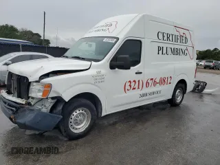 2017 Nissan NV Cargo SV z VIN 1N6BF0LY9HN807928, wystawiony jako Copart lot #60340275 z przebiegiem 133 501 mil mil oraz Szkoda całkowita • Salvage title. Historia ofert i sprzedaży dostępna na DreamBid. Obrazek 1.