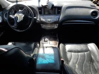 2014 Infiniti QX60 with VIN 5N1AL0MN3EC515836, listed as a Copart auction lot 46656265 with 0 mi miles and Salvage Title. Bid and sale history available at carsss.com. Image 8.
