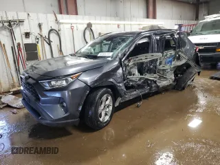 2020 Toyota RAV4 XLE with VIN 2T3P1RFVXLC091217, listed as a Copart auction lot 50308735 with 93,909 mi miles and Salvage Title. Bid and sale history available at carsss.com. Image 1.