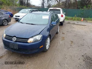 2013 Volkswagen Jetta SportWagen TDI with VIN 3VWPL7AJ2DM688508, listed as a IAAI auction lot 41961725 with 103,977 mi miles. Bid and sale history available at carsss.com. Image 2.