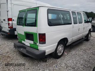 2007 Ford Econoline Passenger XL with VIN 1FMNE11L47DA02354, listed as a Copart auction lot 58612494 with 83,638 mi miles and Salvage Title. Bid and sale history available at DreamBid. Image 3.
