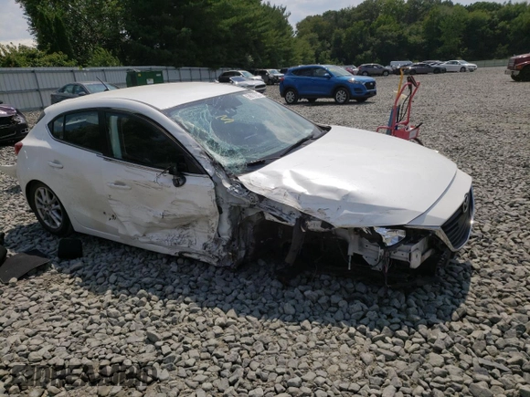 2016 Mazda 3 i Sport with VIN JM1BM1K71G1310840, listed as a Copart auction lot 76546654 with 83,971 mi miles and Salvage Title. Bid and sale history available at DreamBid. Image 4.