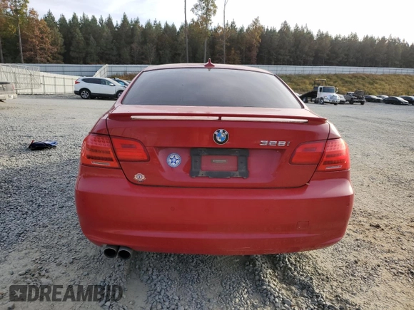 2013 BMW 3 Series 328i with VIN WBAKE3C59DE771601, listed as a Copart auction lot 79401984 with 268,063 mi miles and Clean Title. Bid and sale history available at DreamBid. Image 6.