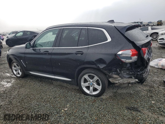 2019 BMW X3 sDrive30i with VIN 5UXTR7C56KLE97383, listed as a Copart auction lot 48581145 with 86,134 mi miles and Salvage Title. Bid and sale history available at carsss.com. Image 2.