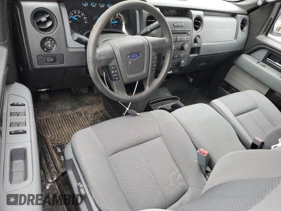 2013 Ford F-150 XL with VIN 1FTFX1EF8DFB65516, listed as a Copart auction lot 48166005 with 81,192 mi miles and Salvage Title. Bid and sale history available at carsss.com. Image 8.