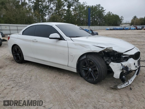2018 BMW 4 Series 430i with VIN WBA4Z1C51JEC72744, listed as a Copart auction lot 50560525 with 73,829 mi miles and Salvage Title. Bid and sale history available at carsss.com. Image 4.