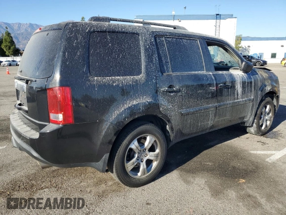 2014 Honda Pilot EX-L with VIN 5FNYF3H52EB011478, listed as a Copart auction lot 81804884 with Not Provided miles and Non Repairable. Bid and sale history available at DreamBid. Image 3.
