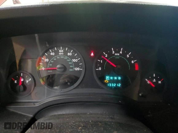 2007 Jeep Patriot Sport with VIN 1J8FT28W67D358205, listed as a Copart auction lot 52323215 with 133,212 mi miles and Salvage Title. Bid and sale history available at DreamBid. Image 9.