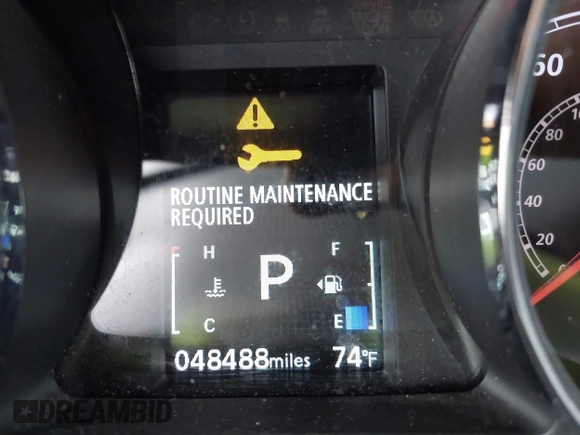 2020 Mitsubishi Outlander Sport ES 2.0 with VIN JA4AR3AU0LU007955, listed as a IAAI auction lot 40268798 with 48,488 mi miles. Bid and sale history available at carsss.com. Image 15.