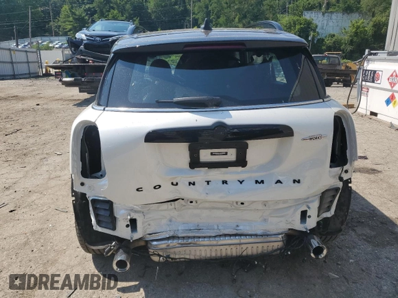 2024 MINI Countryman John Cooper Works with VIN WMZ33BS09R3R45926, listed as a Copart auction lot 62979634 with 2,993 mi miles and Salvage title. Bid and sale history available at DreamBid. Image 6.