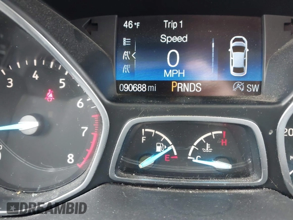 2019 Ford Escape SE with VIN 1FMCU9GD7KUB29309, listed as a IAAI auction lot 41876535 with 90,688 mi miles. Bid and sale history available at carsss.com. Image 15.