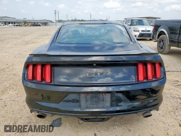 2017 Ford Mustang GT with VIN 1FA6P8CF7H5265510, listed as a Copart auction lot 59172315 with Not provided miles and Salvage title. Bid and sale history available at DreamBid. Image 6.