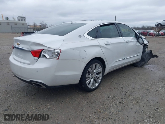2015 Chevrolet Impala LTZ with VIN 1G1165S32FU121968, listed as a IAAI auction lot 41918351 with 80,680 mi miles and . Bid and sale history available at DreamBid. Image 4.