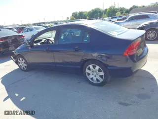 2008 Honda Civic Sdn LX with VIN 2HGFA165X8H536009, listed as a IAAI auction lot 41834036 with 1 mi miles. Bid and sale history available at carsss.com. Image 14.