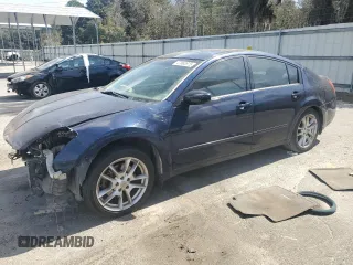 2006 Nissan Maxima 3.5 SE with VIN 1N4BA41E86C850429, listed as a Copart auction lot 47683615 with 137,776 mi miles and Salvage Title. Bid and sale history available at carsss.com. Image 1.