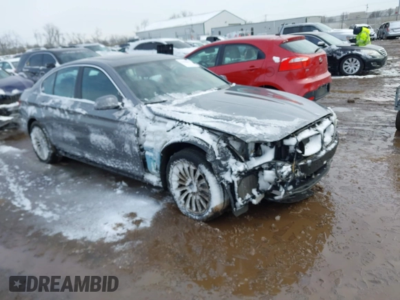 2012 BMW 5 Series 535i xDrive with VIN WBAFU7C56CDU57579, listed as a IAAI auction lot 41590047 with 108,748 mi miles and . Bid and sale history available at carsss.com. Image 1.