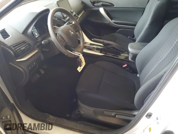 2024 Mitsubishi Eclipse Cross LE with VIN JA4ATVAA7RZ046671, listed as a Copart auction lot 58502555 with 26,438 mi miles and Salvage title. Bid and sale history available at DreamBid. Image 7.
