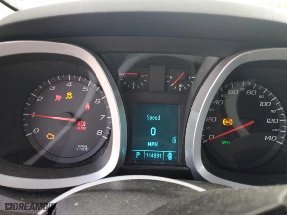 2010 Chevrolet Equinox LTZ with VIN 2CNFLFEY9A6320165, listed as a Copart auction lot 50581935 with 114,091 mi miles and Salvage Title. Bid and sale history available at carsss.com. Image 9.