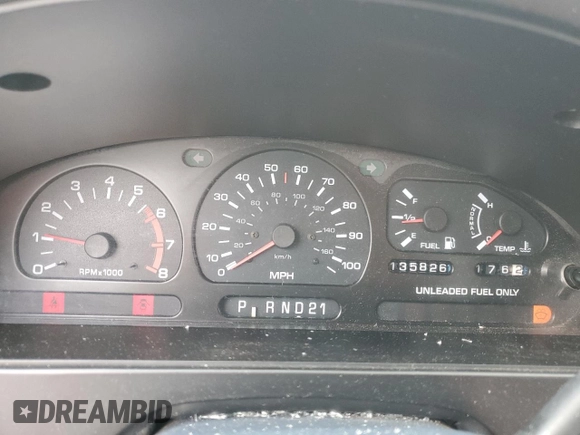 1994 Mercury Villager GS z VIN 4M2DV11W3RDJ05126, wystawiony jako Copart lot #78301624 z przebiegiem 135 826 mil mil oraz Nie do naprawy. Historia ofert i sprzedaży dostępna na DreamBid. Obrazek 9.